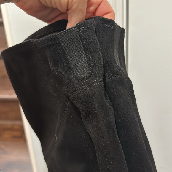 💖2/$20 Unisa Knee High Faux Suede Boots Sz 6.5 - Picture 6 of 9